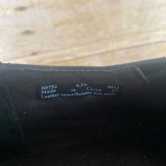 Clarks Rosalyn Adele 8.5 W Shoe Black Leather Slip On Loafer - Picture 7 of 12